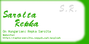 sarolta repka business card